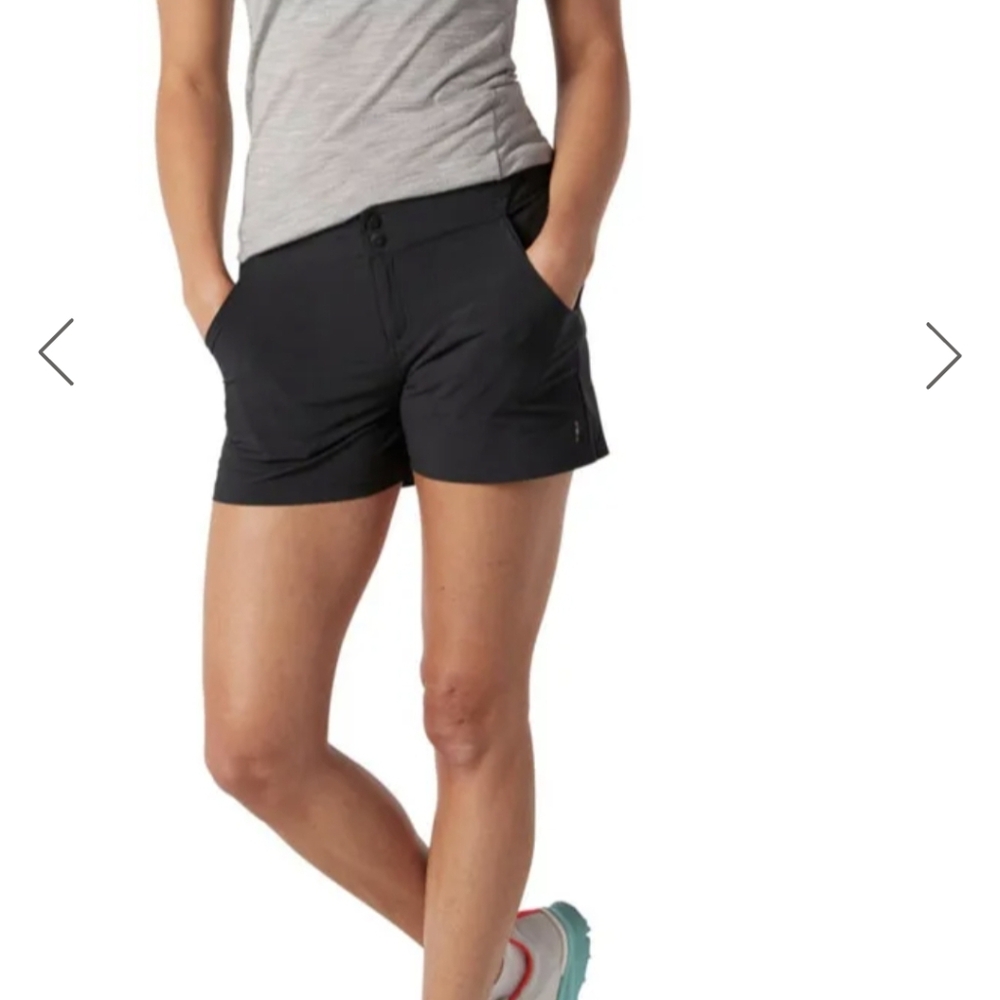 Smartwool Merino Wool Merino Sport Hike Shorts Black
